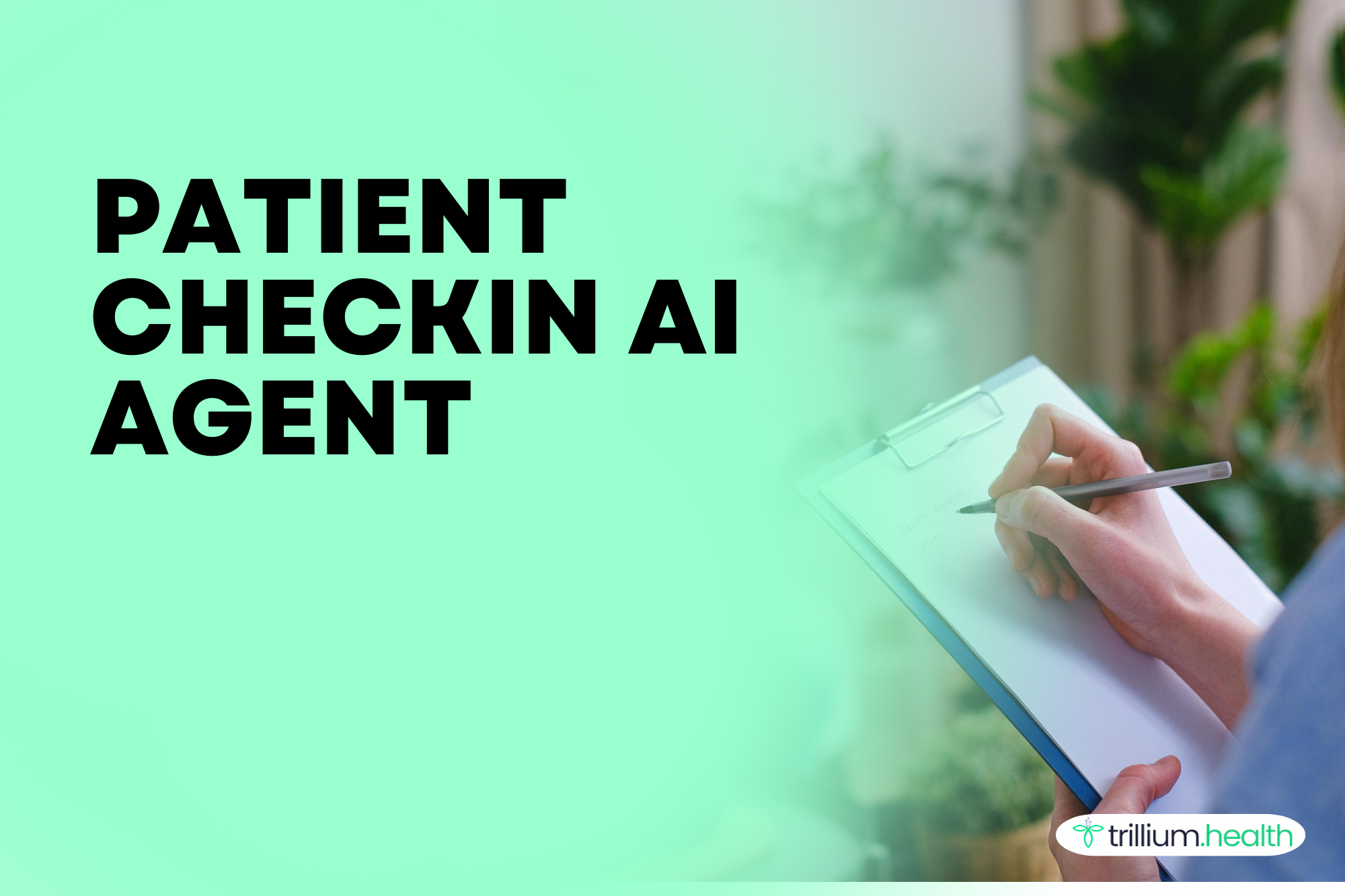 Patient checkin AI agent